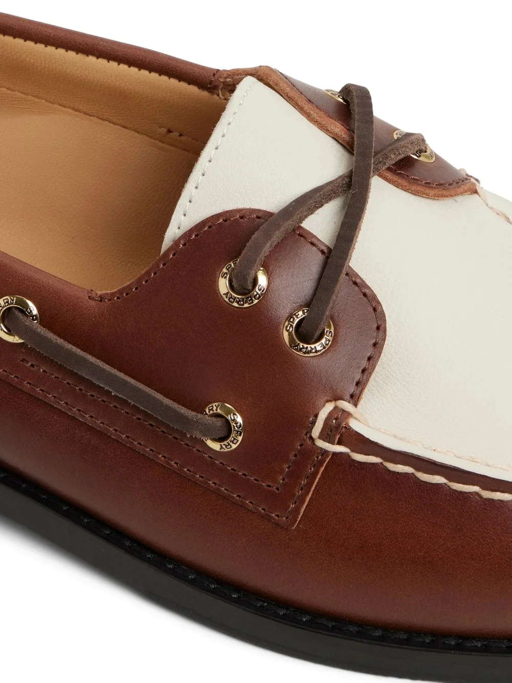 Sperry Gold Cup Prescott Boat Shoes Two Tone Colors